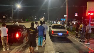 Street Racing Jackson MS…. Things Got Heated Real Quick….Monte Carlo SS VS Lil Ugly B!+*#