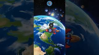 Dari Bumi Melewati Milky Way#kartun #animasi2d #animasianak #fyp #universe #space #galaxybima