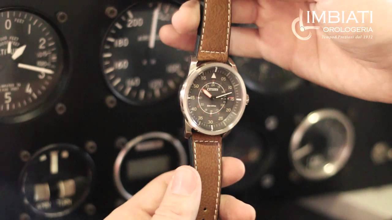 Video Orologio Citizen Aviator - YouTube