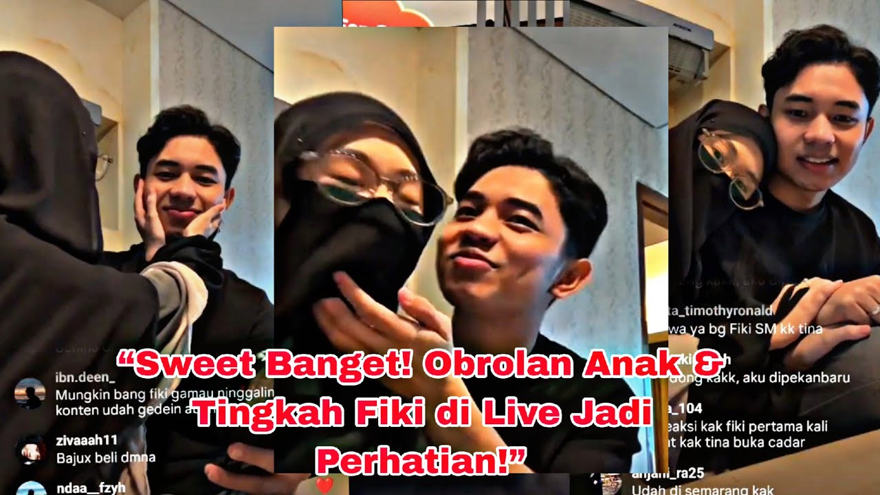 “Manis Banget! Tina dan Fiki Live Bahas Masa Depan & Jumlah Anak”