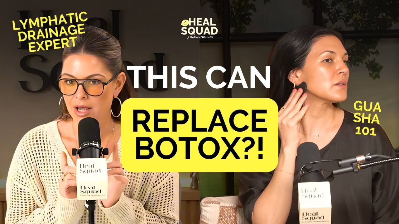 Фейс-йога и лимфодренаж: естественная альтернатива ботоксу с Шелли Маршалл | Мария Меноунос