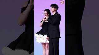 During press😍 #BoyfriendOnDemand #Jisoo #지수 #SeoInguk #서인국 #월간남친 seo mirae park kyeongnam #kdrama