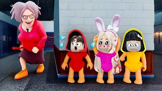 Yuta, Mio Dan Baby Celine Dikejar Guru Galak Karena Hilangkan Buku Dan Pensil || ROBLOX