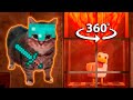CATS' LAVA CHICKEN But in 360° VR | 8K
