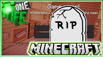RIP ME | Minecraft One Life 2.0 | Finale