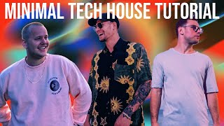 NEW Eddy M, Luuk Van Dijk, Josh Butler Solid Grooves Minimal Tech House Tutorial [+Samples]