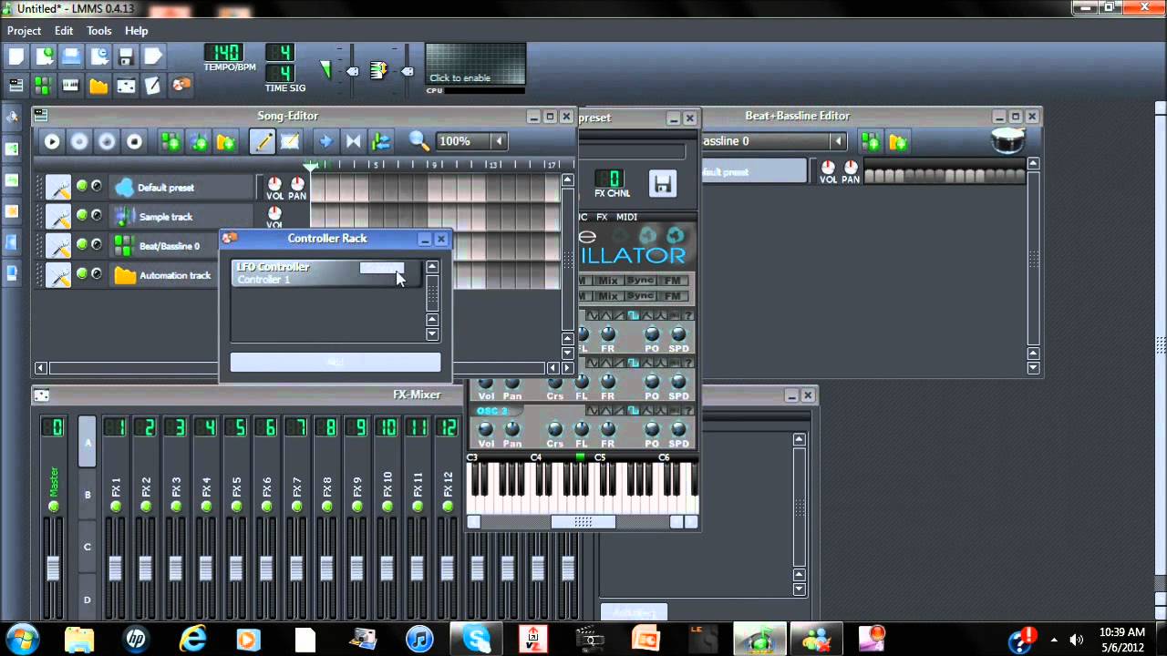 HOW TO GET WOBBLE BASS LMMS YouTube