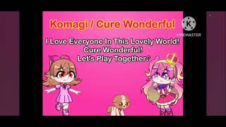 #wonderfulfriendsforeveraudition As Komugi/Cure Wonderful For @breezygirl8217