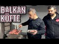 İNEGÖL KÖFTENİN ATASI BALKAN KÖFTE TARİFİ Kasap Dükkanında Mangalda Balkan Köfte 
