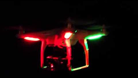 DJI Phantom with 2 axis gimbal - first test