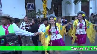 Video thumbnail of "Zapateo de la Pascua Florida en la Plaza Luis de Fuentes      Tarija   Bolivia"