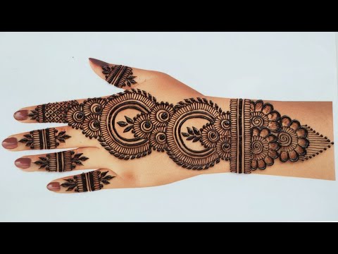 unique & latestMehndi Design For Hands