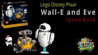 🤖 LEGO WALL·E & EVE Speed Build | Pixar Robot Duo Time-Lapse
