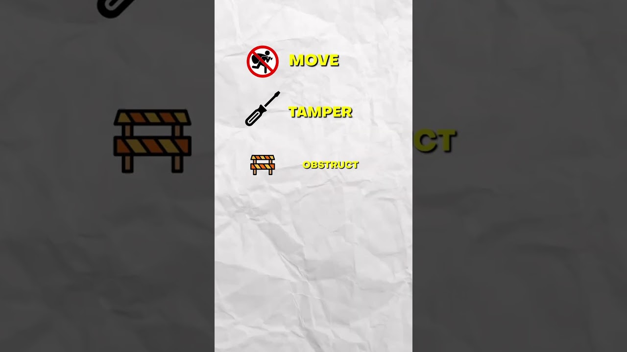 Destroying a Red Light Camera is Illegal