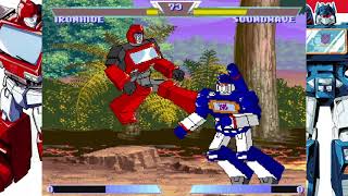 Ironhide vs Soundwave - UFGE Transformers WIP