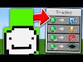 Minecraft, But YouTubers Trade OP Items...