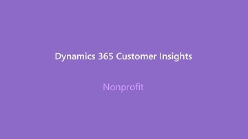Dynamics 365 Customer Insights Power Apps Pocket Demo (Nonprofit)