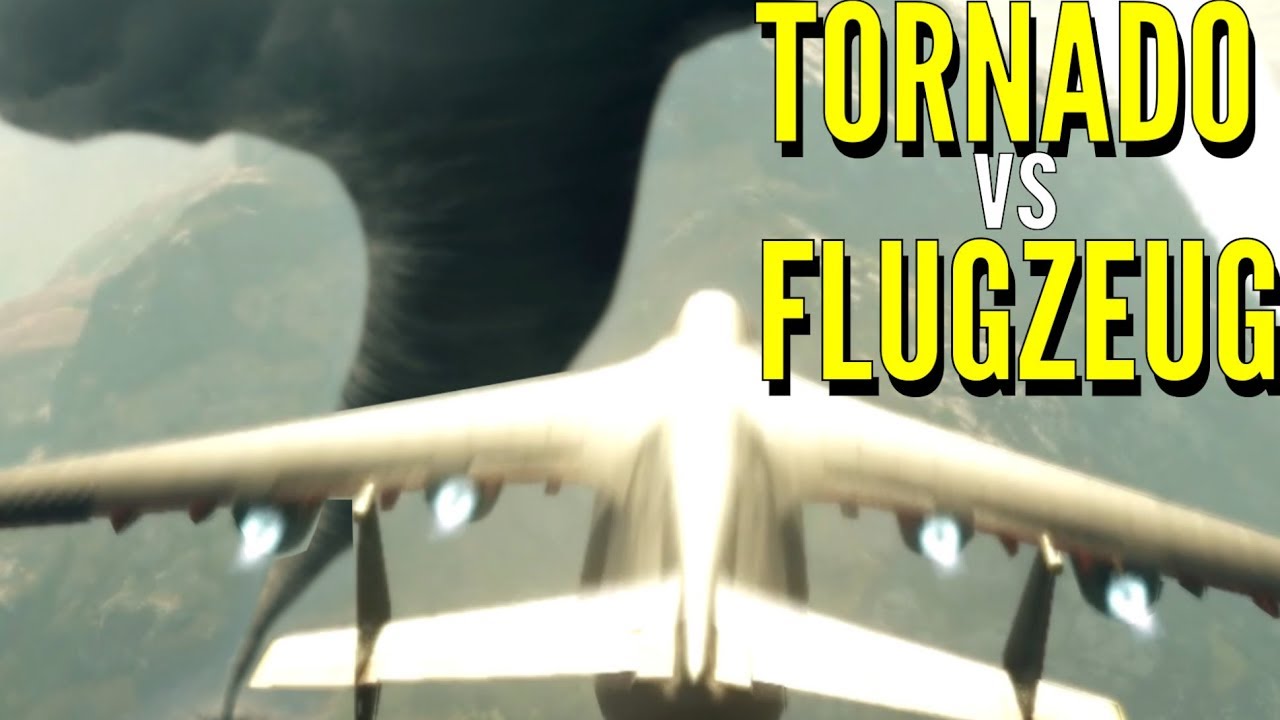 Just Cause 4 06 Mit Dem Xxl Flugzeug In Einen Tornado Youtube