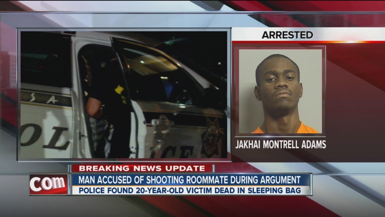 Man accused of shooting roomate during argument - YouTube