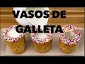 VASOS DE GALLETA. EXPECTATIVA/REALIDAD