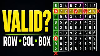 Valid Sudoku Explained in 10 Minutes | NeetCode 150