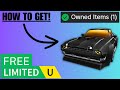 Free Wearable The Bad Guys Muscle Car UGC Limited Free Wearable The Bad Guys Muscle Car UGC Limited
