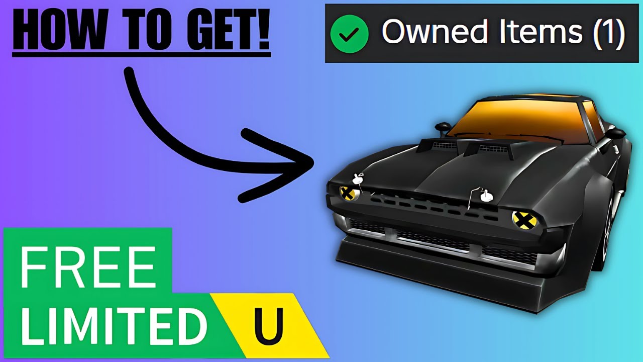 Free Wearable The Bad Guys Muscle Car UGC Limited