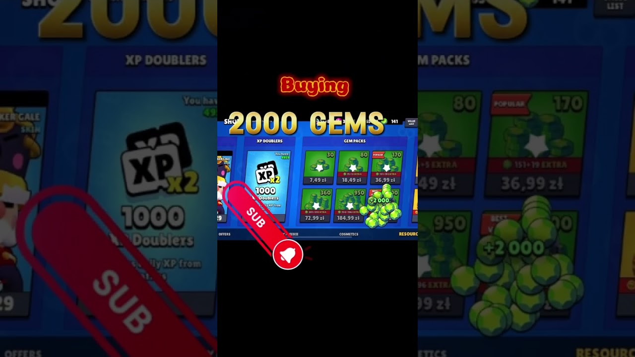 I BOUGHT 2000 GEMS☠️☠️☠️