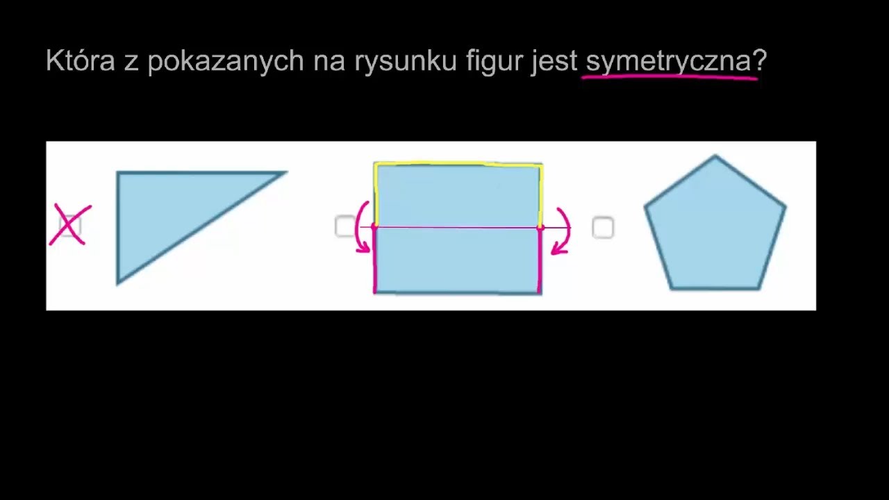 Co To Znaczy Ze Figura Jest Foremna - Rozpoznawanie figur symetrycznych - YouTube