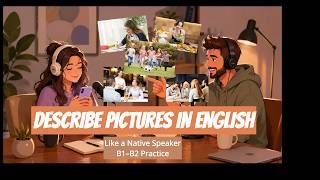 Speak English Naturally: Describe Pictures Like a Native Speaker | Listening & Speaking Practice