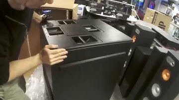 dB technologies DVA S20DP unboxing