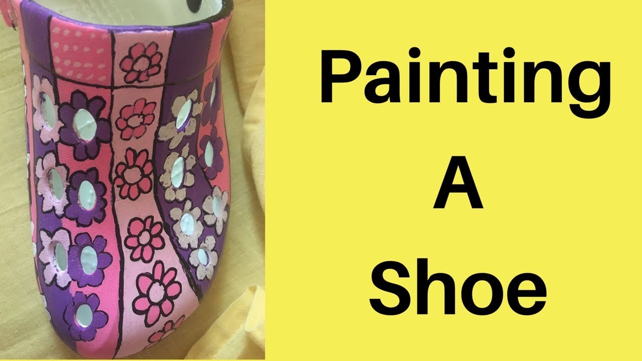 Custom painting shoes with Posca pens YouTube