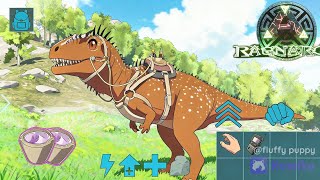 (RAGNAROK MAP) HOW TO FIND AND TAME CARCHARODONTOSAURUS 145 - ARK ULTIMATE MOBILE EDITION