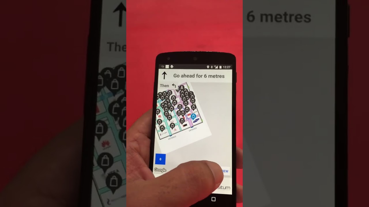 Indoor Navigation Demo – BluePearl Inside @ Cairo ICT 2017