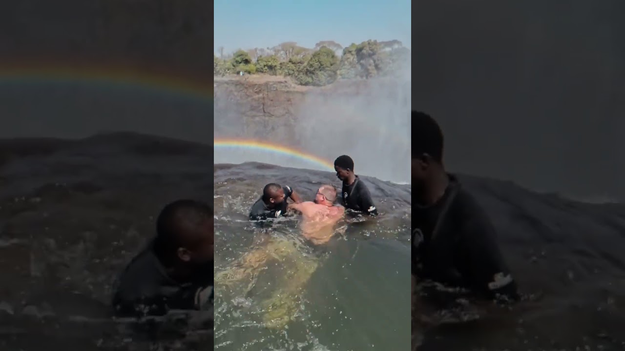 Эмоции от водопада Виктория 