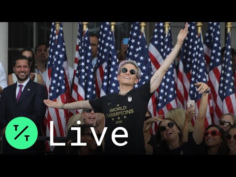 Megan Rapinoe Addresses USWNT Ticker Tape Parade in NYC