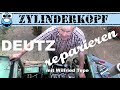 #DEUTZ #Zylinderkopfinstandsetzung durch #050607DX /Wilfried Tepe zeigt uns seine Tricks und Kniffe