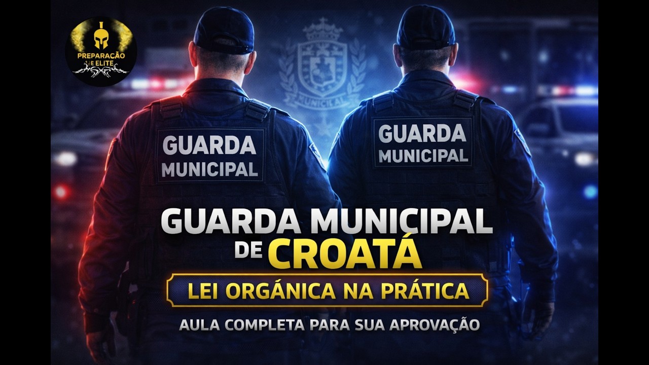 BATENDO A LEI ORGÂNICA EM QUESTÕES 🔥 | Concurso Prefeitura de Croatá/CE