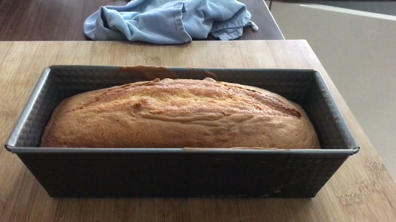 Selbstgemachter Zitronenkuchen