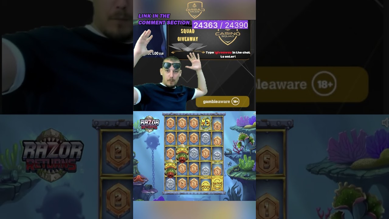 🦈 RAZOR RETURNS GOES CRAZY! (INSANE WIN)🦈 