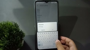 how to change hotspot password infinix smart 6