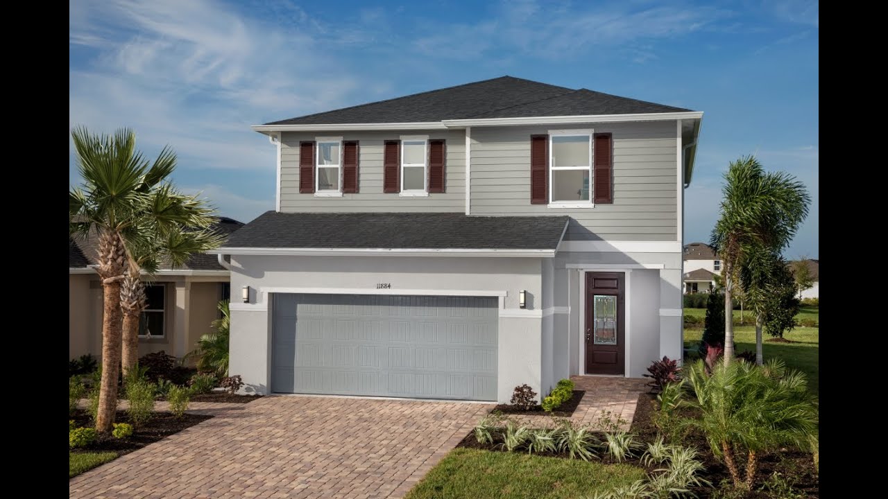 KB HOMES NORTH RIVER RANCH Model Walkthrough YouTube