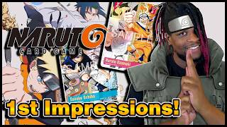 This Game Is SPICY!!!! Naruto Card Game First Impressions! I CAN'T Wait To Play This Game! screenshot 4