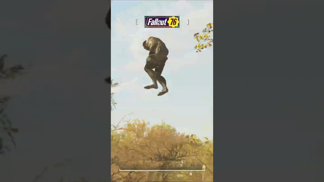 Оно просто там?! | 🤪 | Баг? | Глюк? | FO76