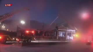 Crews responding to fire at decoration store in Granite City Illinois