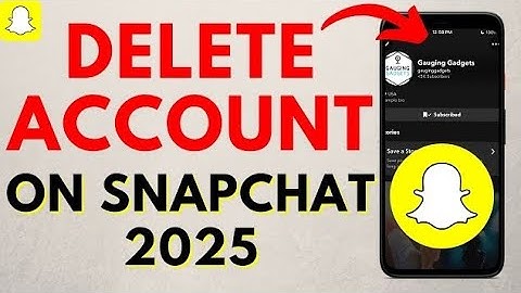 Delete snapchat account permanently || snapchat account delete 2025 telugu