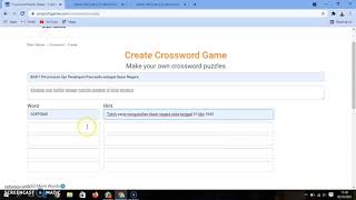 TUTORIAL MEMBUAT MATERI BELAJAR TEKA-TEKI SILANG ONLINE screenshot 5