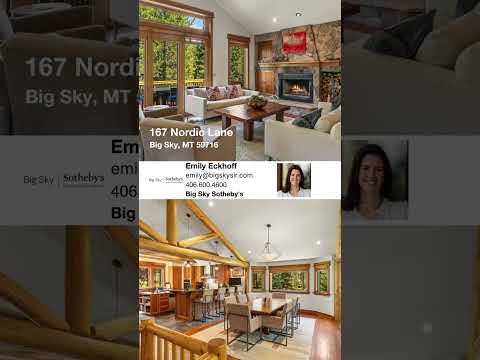 167 Nordic Lane, Big Sky, MT home video tour