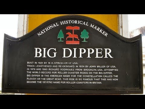 The BIG Dipper Blackpool UK (Back Seat POV)