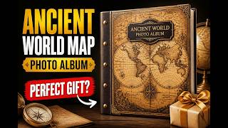 Ancient World Map Photo Album - Is This the Perfect Gift